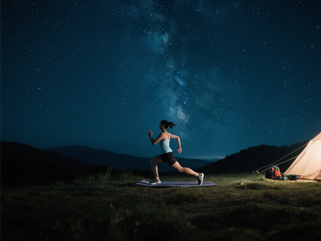 星空下的体育:在星河下挑战自我极限 (星空下的体育:在璀璨星河中挑战自我极限之旅) 夜晚的星空总是充满神秘与浪漫,而将体育运动置于这样