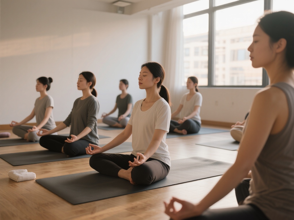 瑜伽与冥想课程：每天早晨7点和傍晚6点各有一节瑜伽