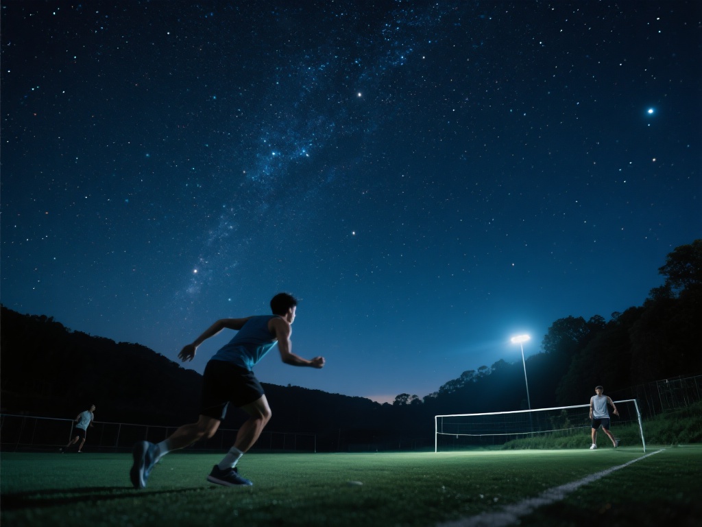 星空体育运动:如何在星光下释放运动激情 (星空体育运动:如何在星光下释放运动激情与活力) 夜晚的天空总是充满神秘与浪漫,当繁星点点洒落大地,